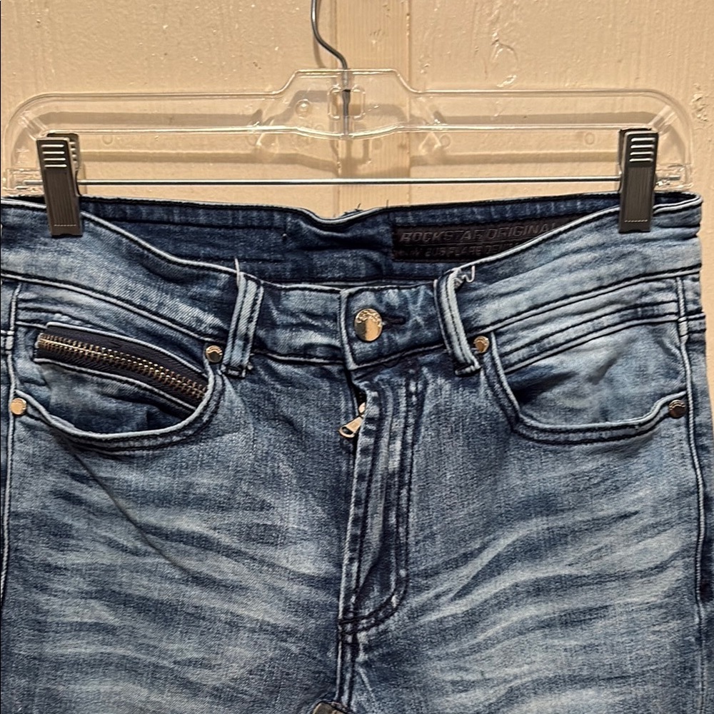 Rockstar Men's Blue Jeans size 30 - Picture 7 of 13